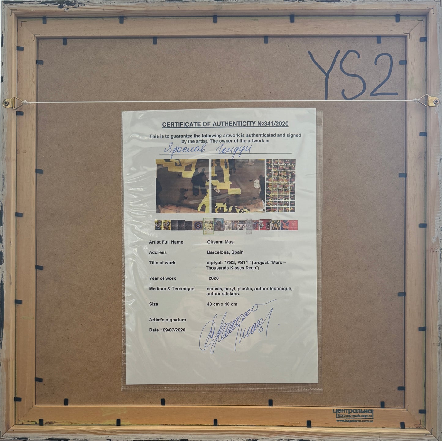 Картина «YS2, YS11»